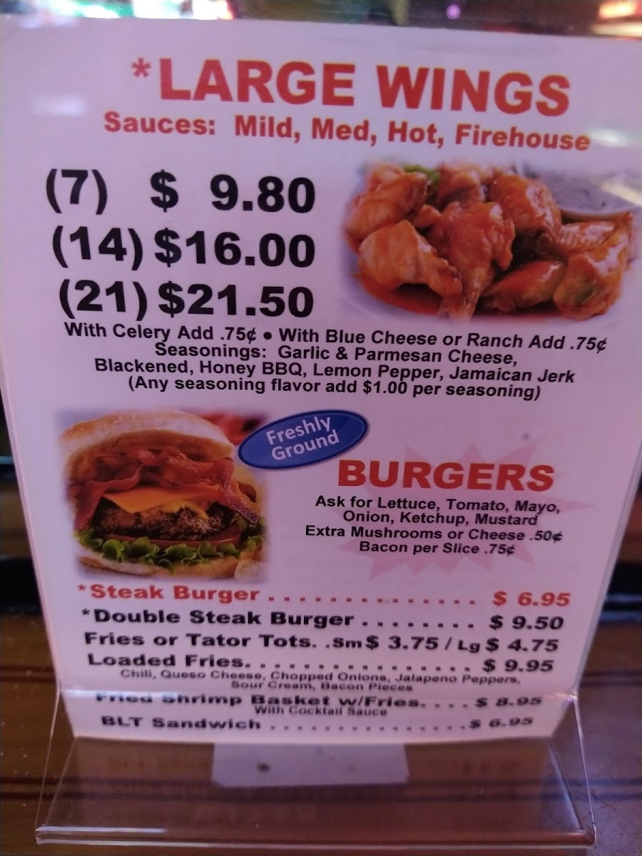 Fuzzy's Sports Bar & Grill Menu - Image 2